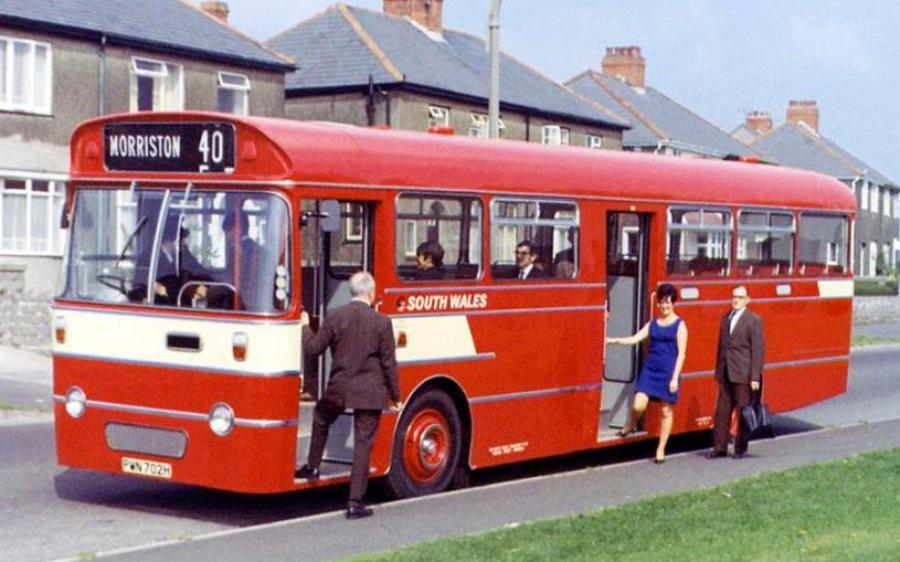 AEC Swift 2MP2R Willowbrook (B48D) '1969